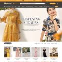 Theme website thời trang Mega Fashion